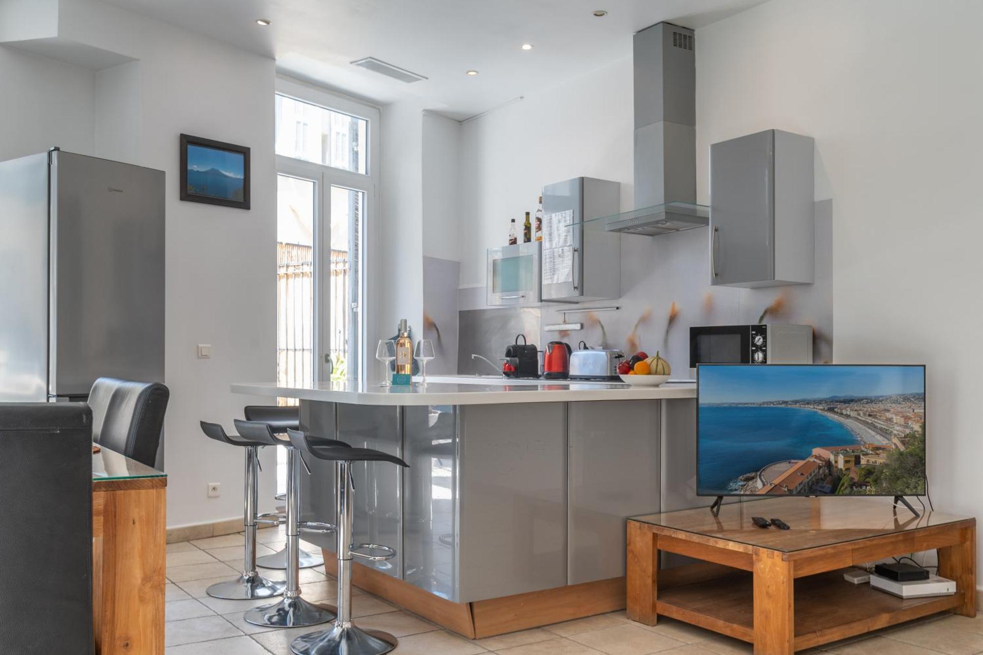 "Le Zen" By Enjoynice, Central Spacious Apartment With Airco, Beach At 10 Min ภายนอก รูปภาพ