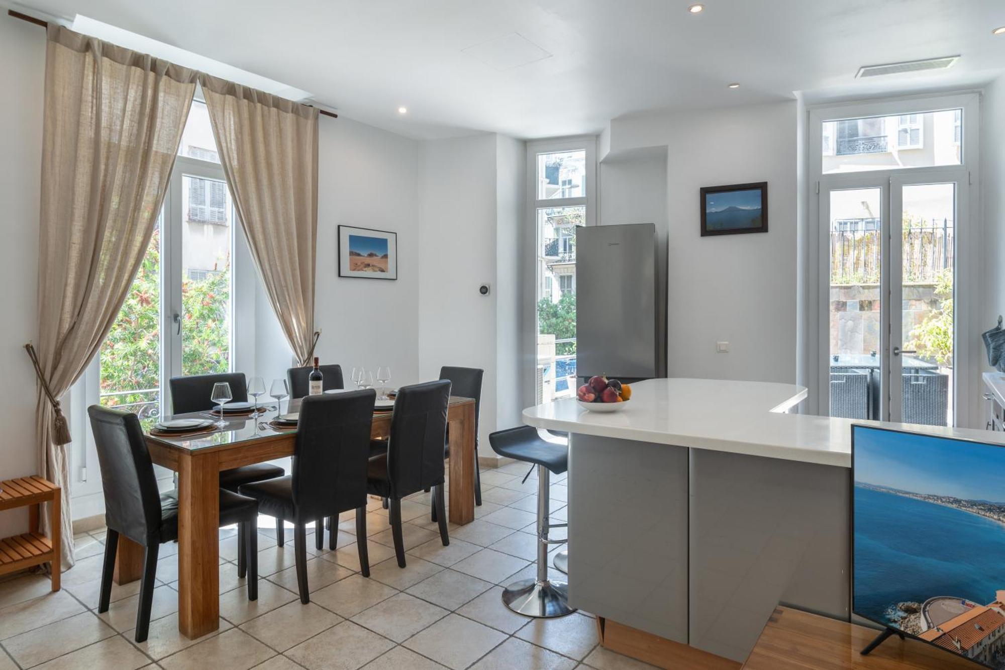 "Le Zen" By Enjoynice, Central Spacious Apartment With Airco, Beach At 10 Min ภายนอก รูปภาพ